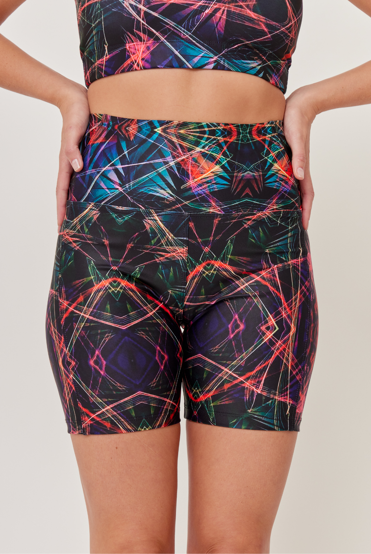SHORT BIKER PRINT