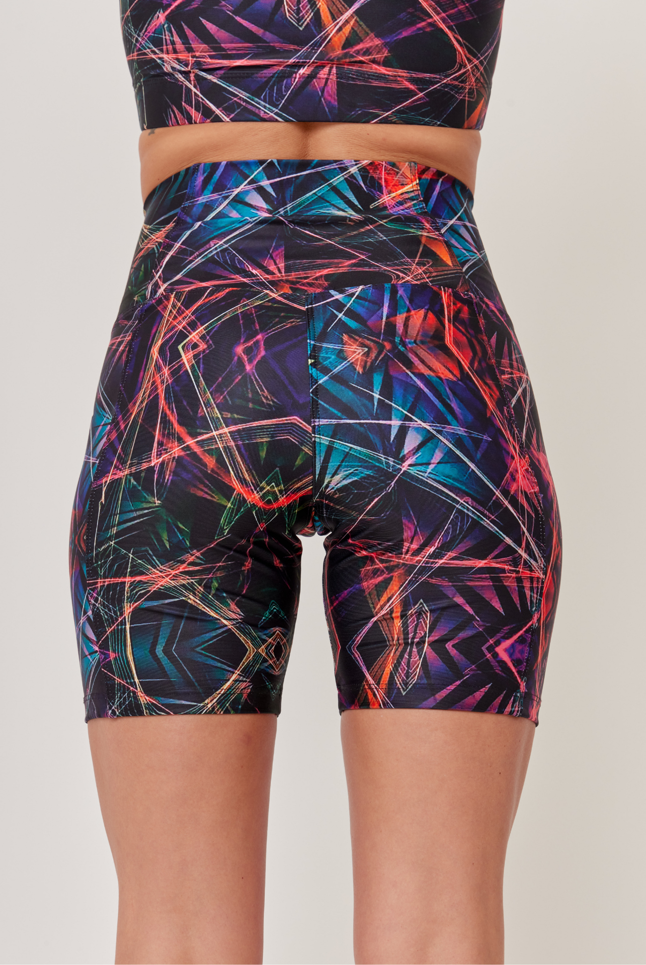 SHORT BIKER PRINT