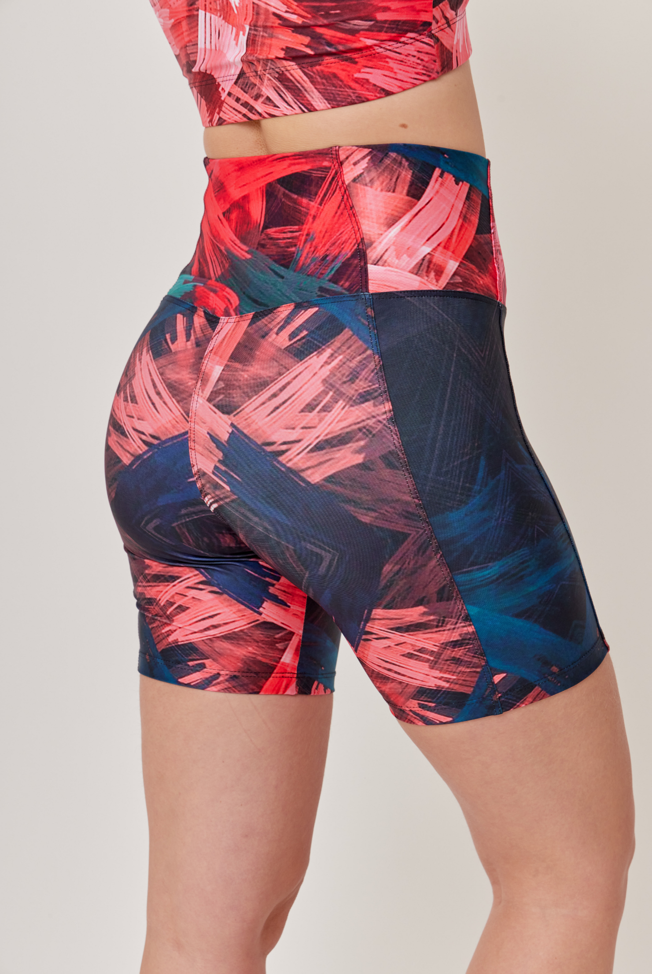 SHORT BIKER PRINT
