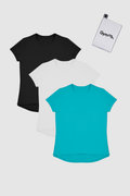 negro-blanco-teal blue