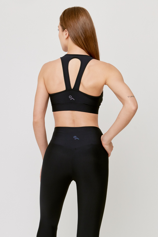BRA DIAMOND CROSS - Negro