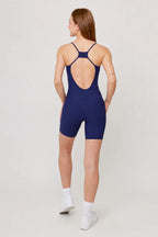 Body Sand Azul Navy para mujer vista trasera