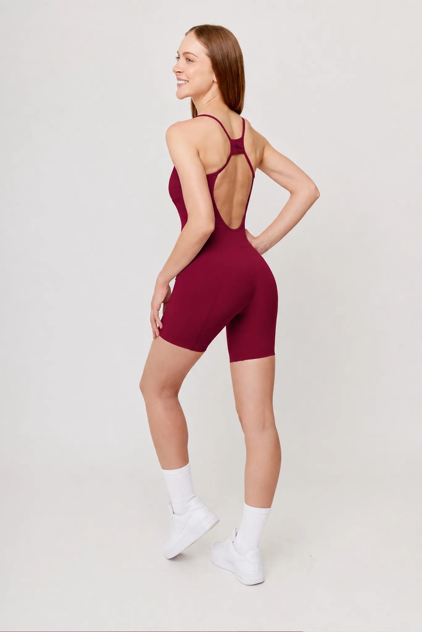 Body Sand Cerezo Oscuro para mujer vista trasera