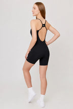 Body Sand negro para mujer vista trasera