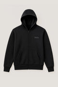 Chamarra unisex Transit negra vista de producto