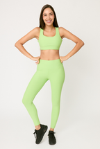 Mallas deportivas mujer Legging Elegant Harmony color Bouncy Mint de Gymco