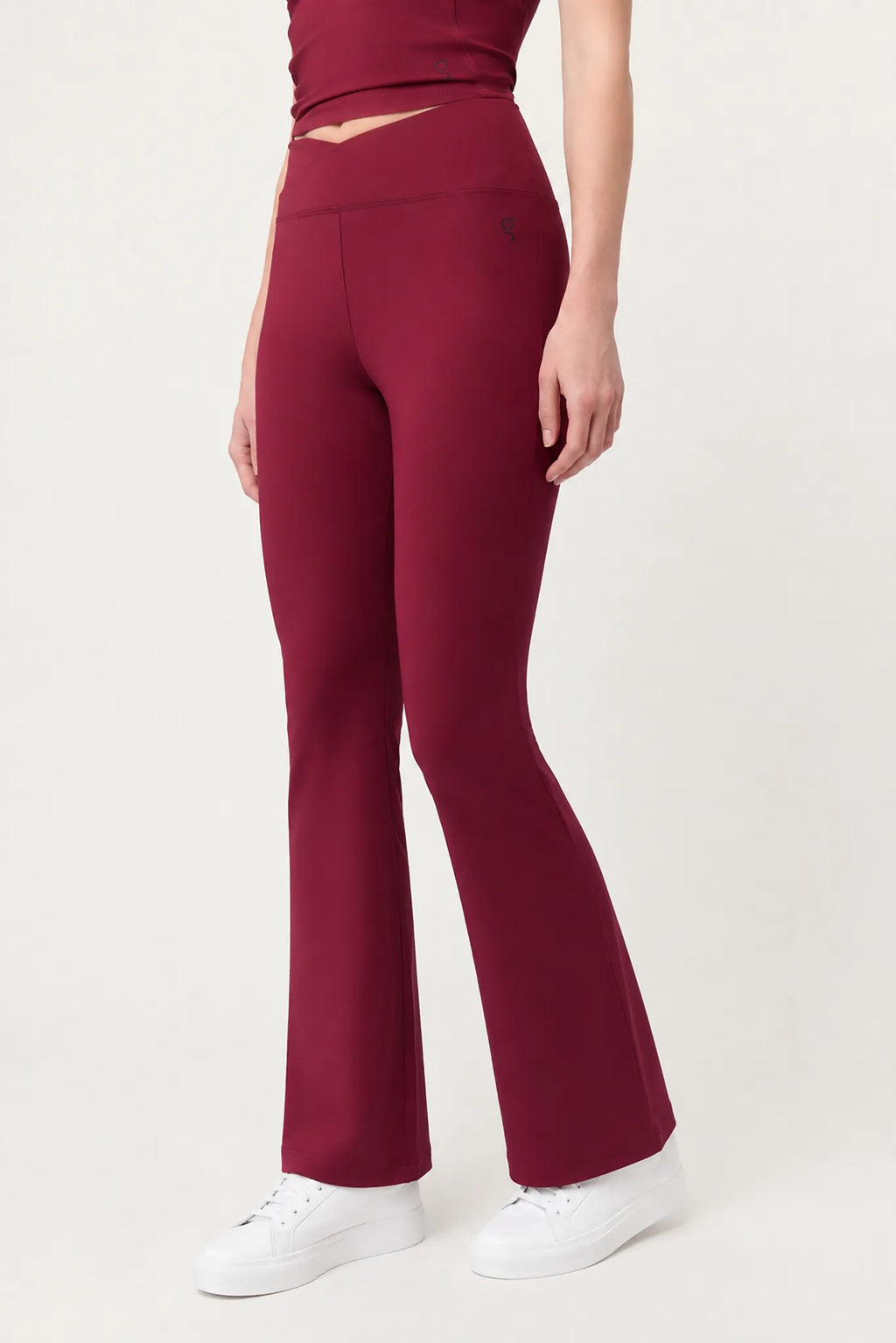 Legging Ember Cerezo Oscuro para mujer vista lateral