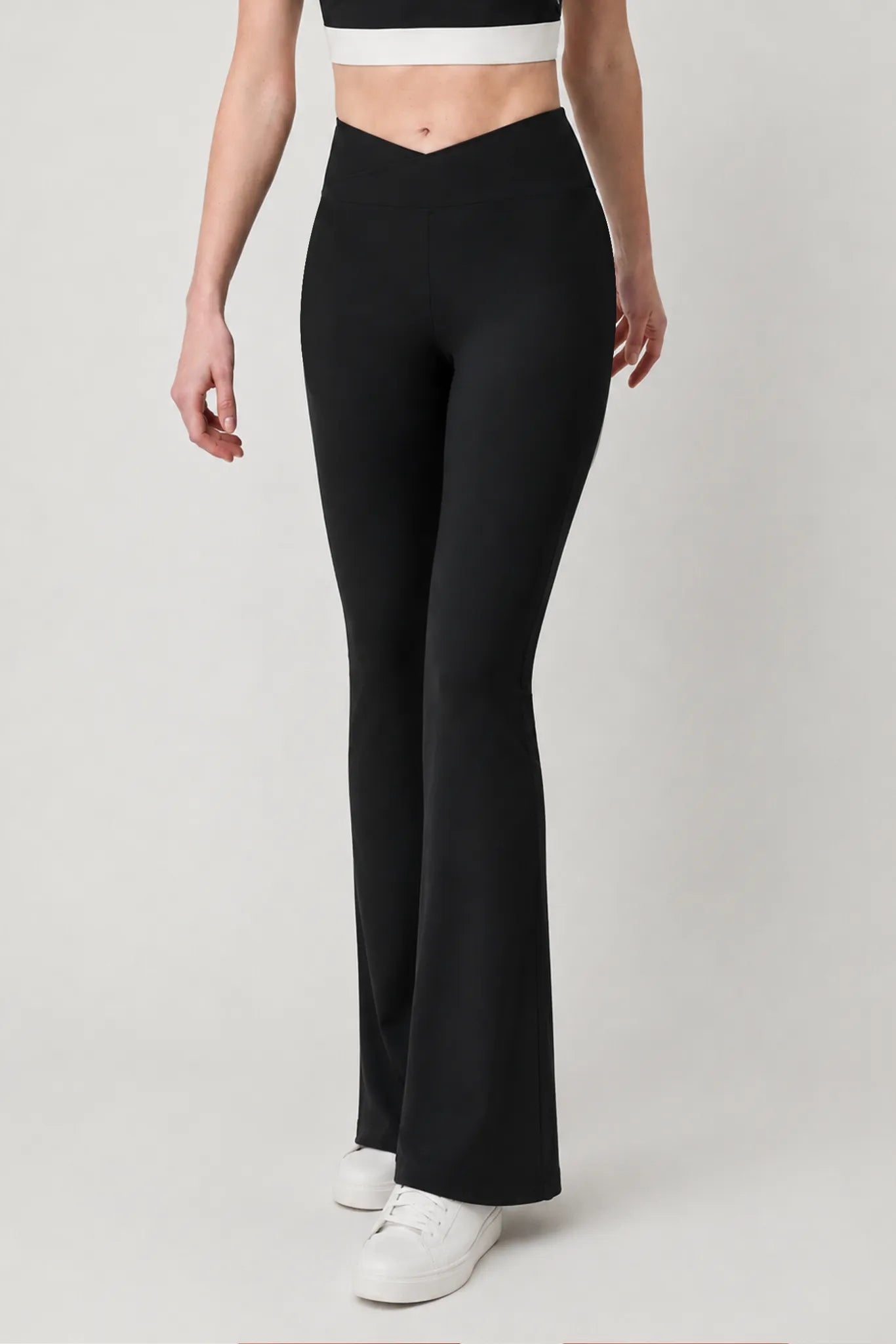 Legging Ember negro para mujer vista lateral