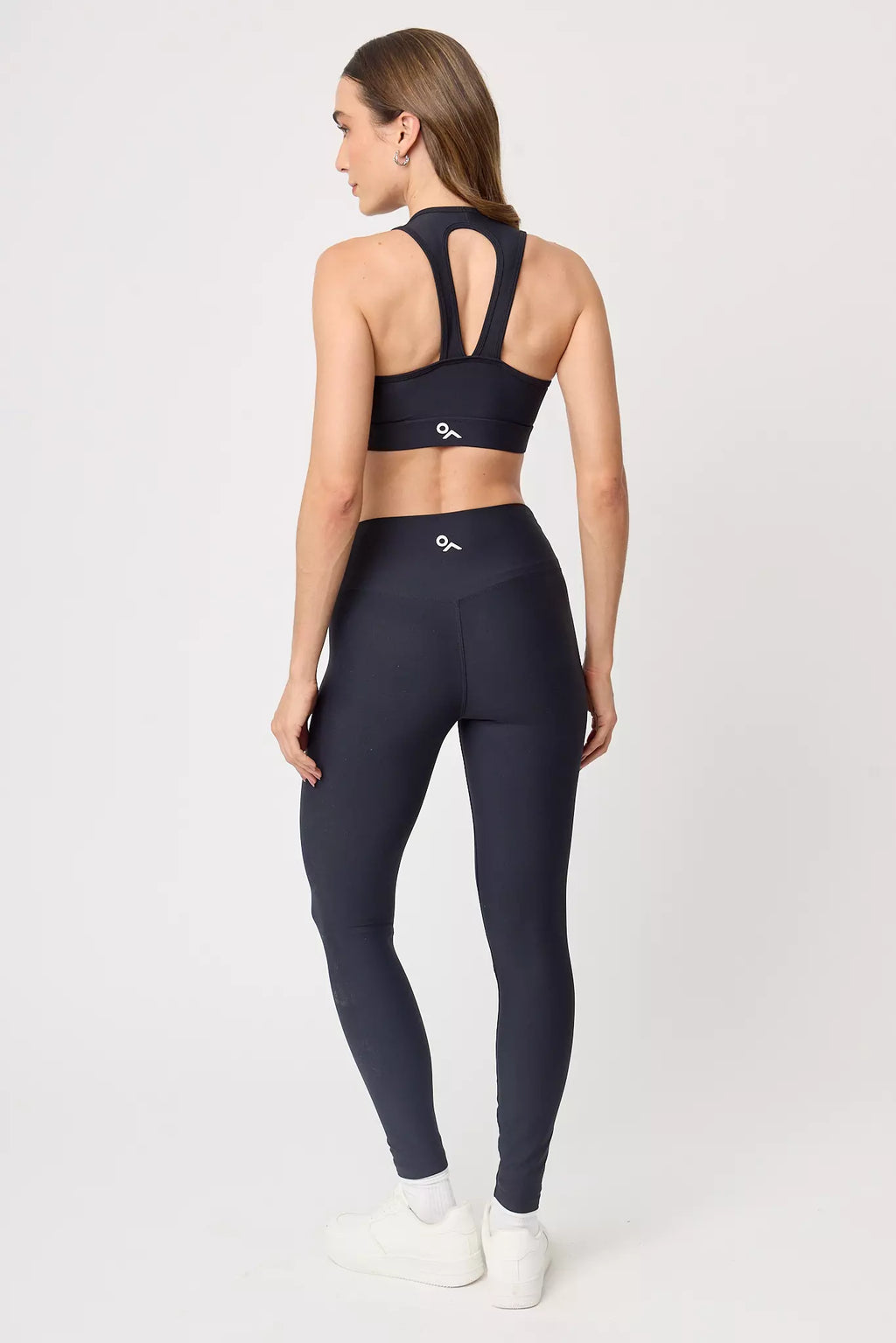 Legging Noire Preto para mujer vista trasera