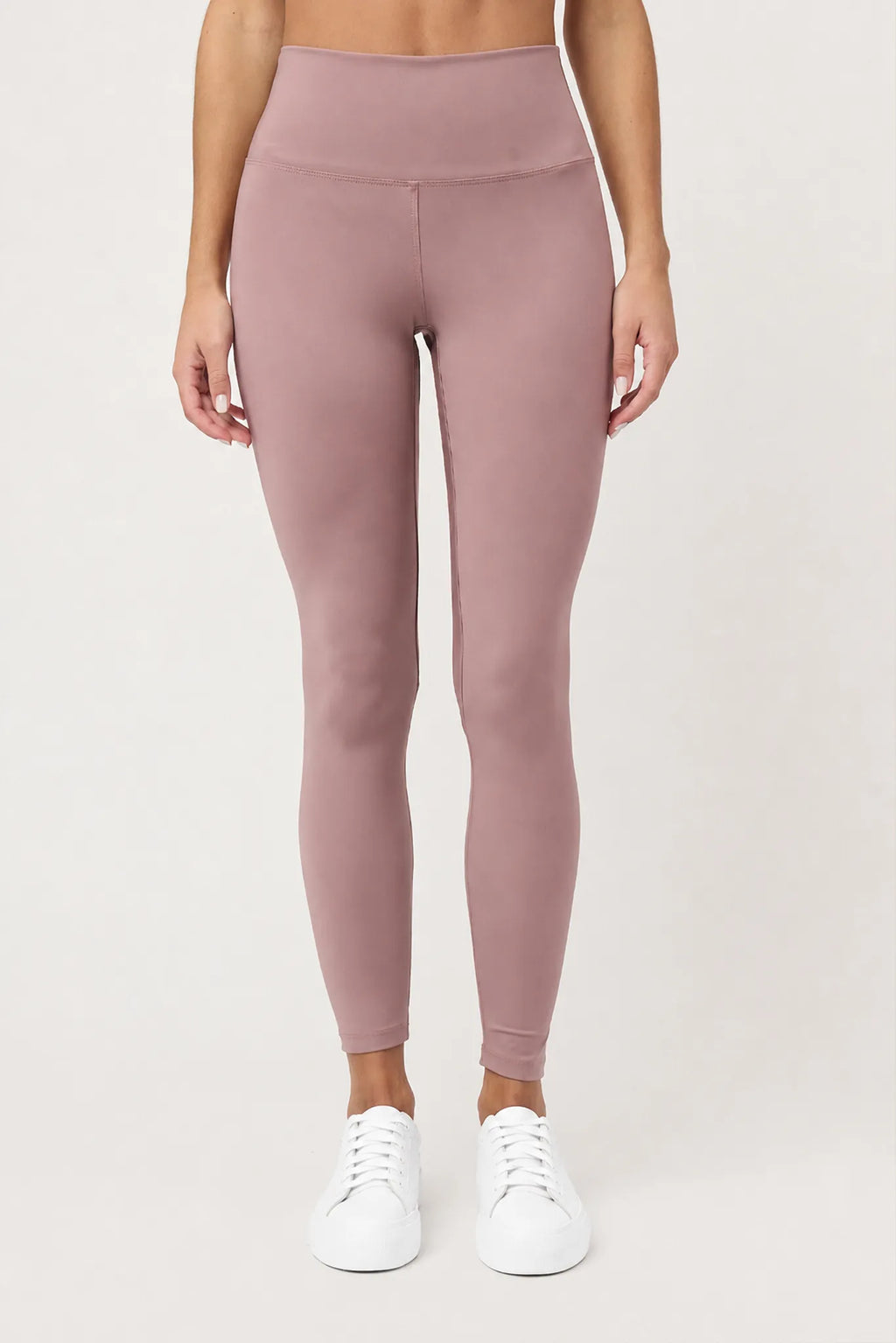 Legging Pace Twilight Mauve para mujer vista frontal completa