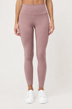 Legging Pace Twilight Mauve para mujer vista frontal completa