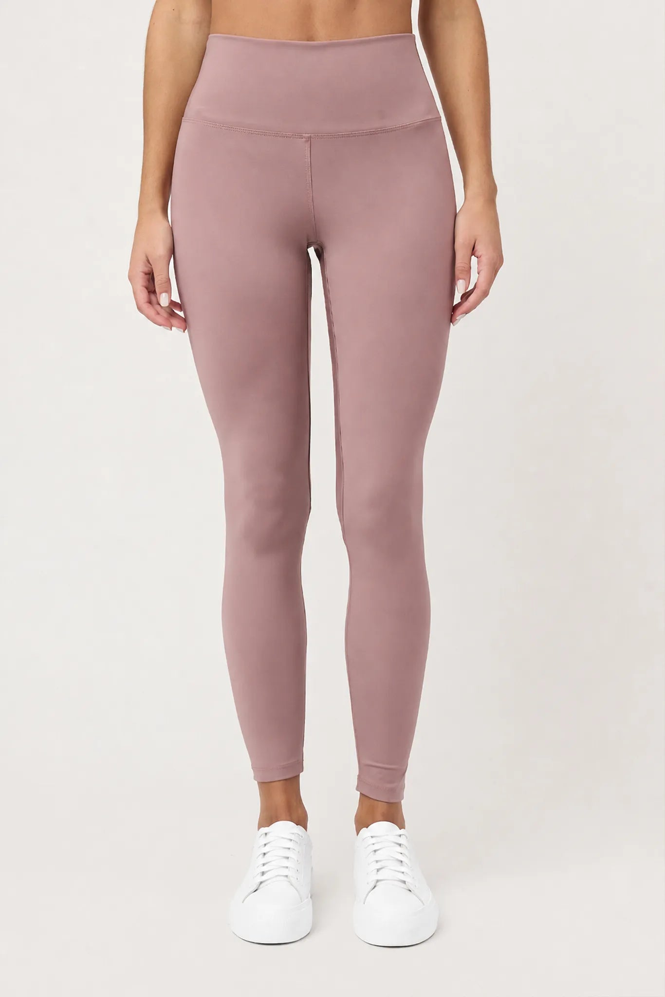 Legging Pace Twilight Mauve para mujer vista frontal completa