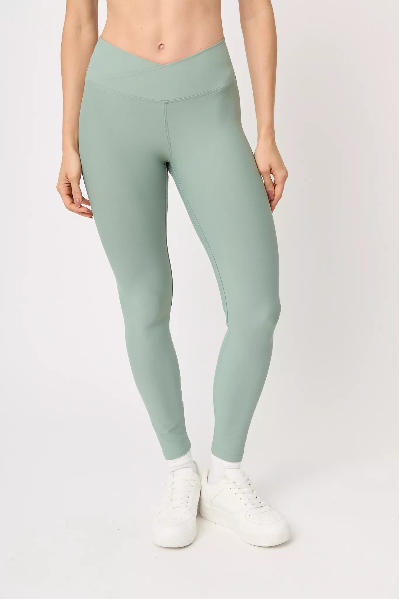 Legging deportivo Noire Herb para mujer vista frontal completa