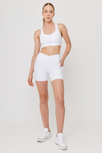 Shorts para gym mujer Short Dynamic Style color blanco de Gymco