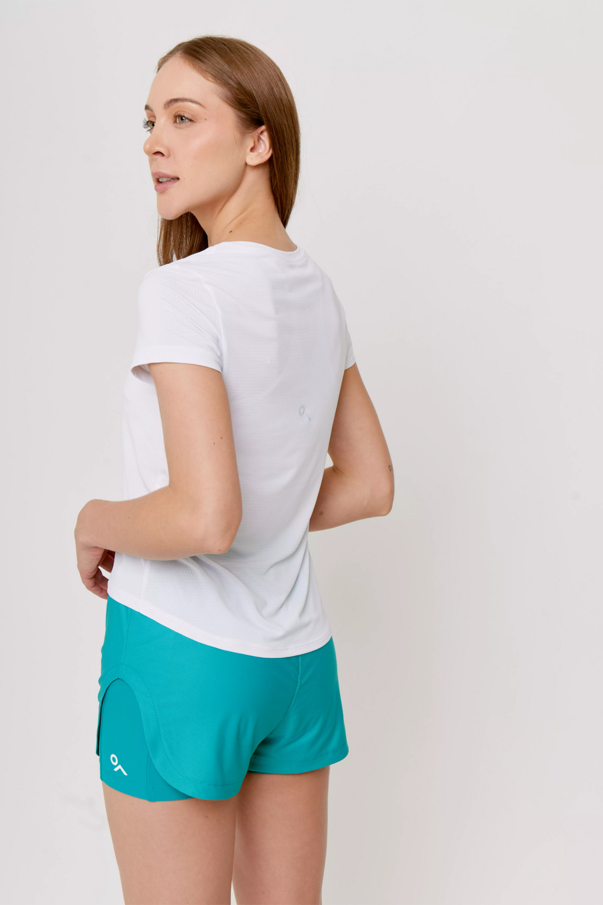 Soft Cool Comfort color Blanco de Gymco, blusa deportiva mujer