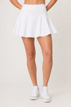 Falda Andromeda Blanco, falda de tenis mujer Gymco