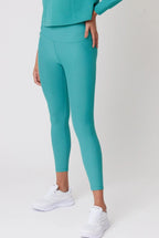 Legging Elegant Harmony Cha Verde, mallas deportivas mujer Gymco