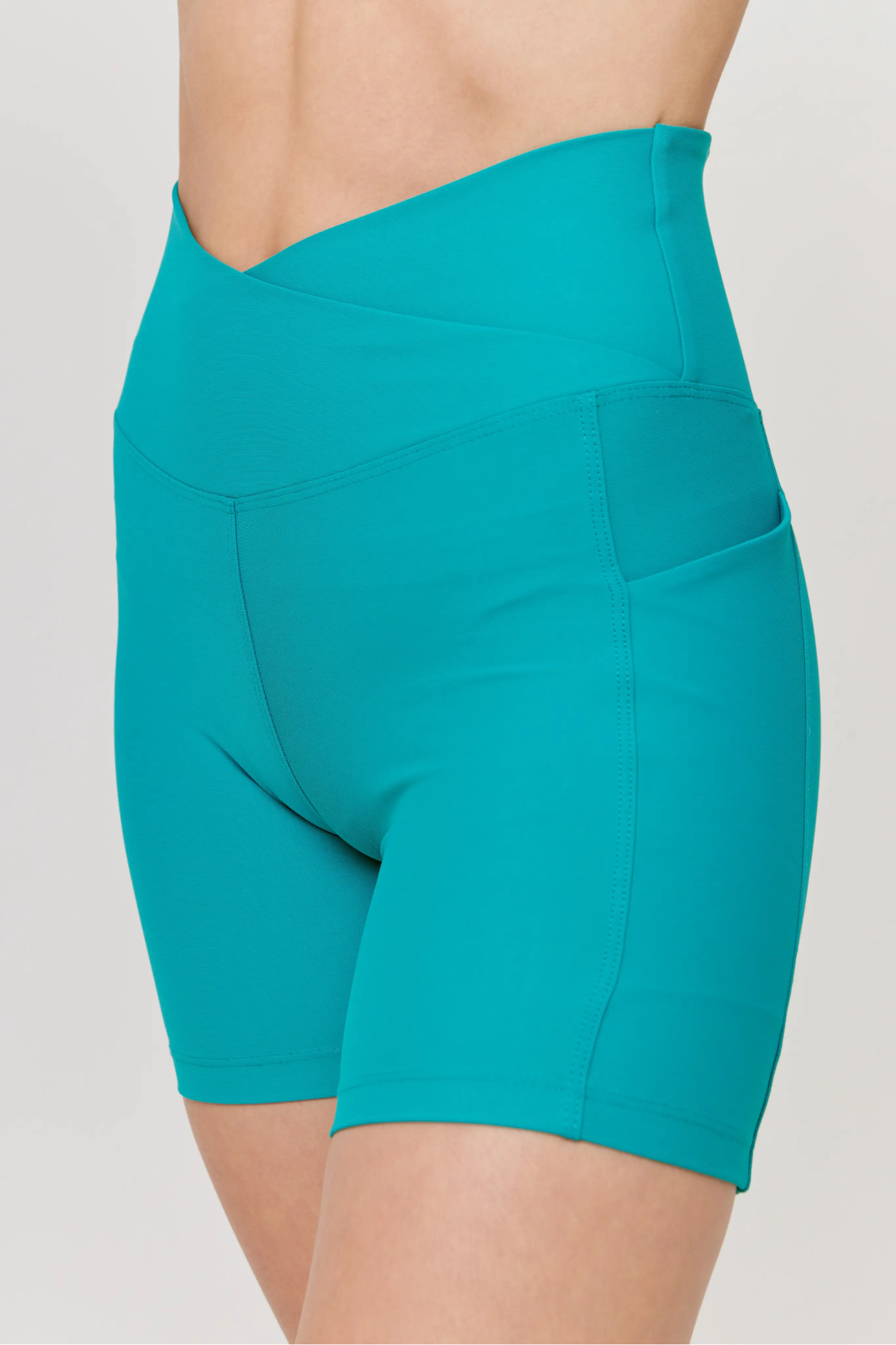 Short Dynamic Style Teal Blue, shorts para gym mujer Gymco