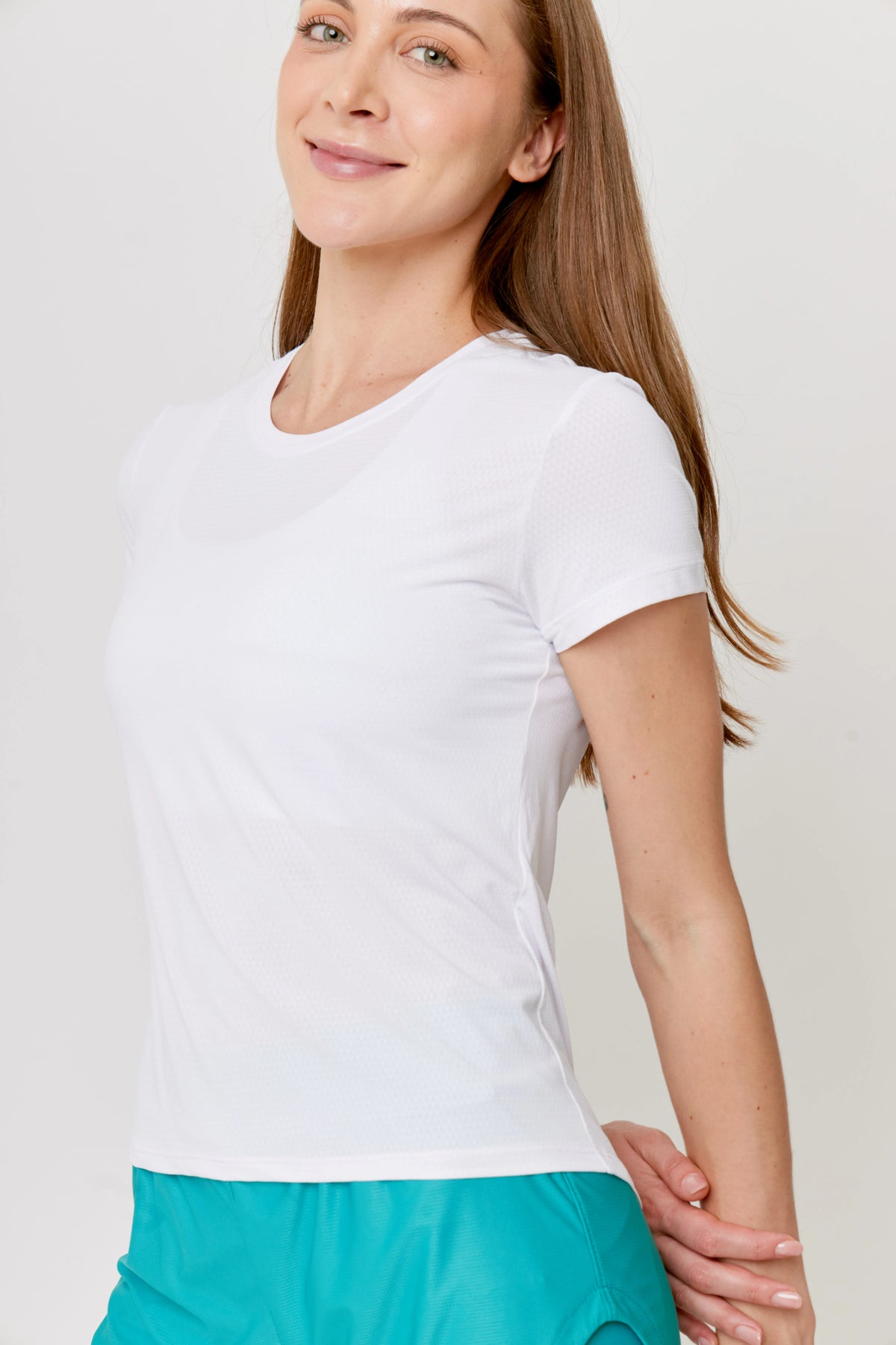 Soft Cool Comfort Blanco, blusa deportiva mujer Gymco