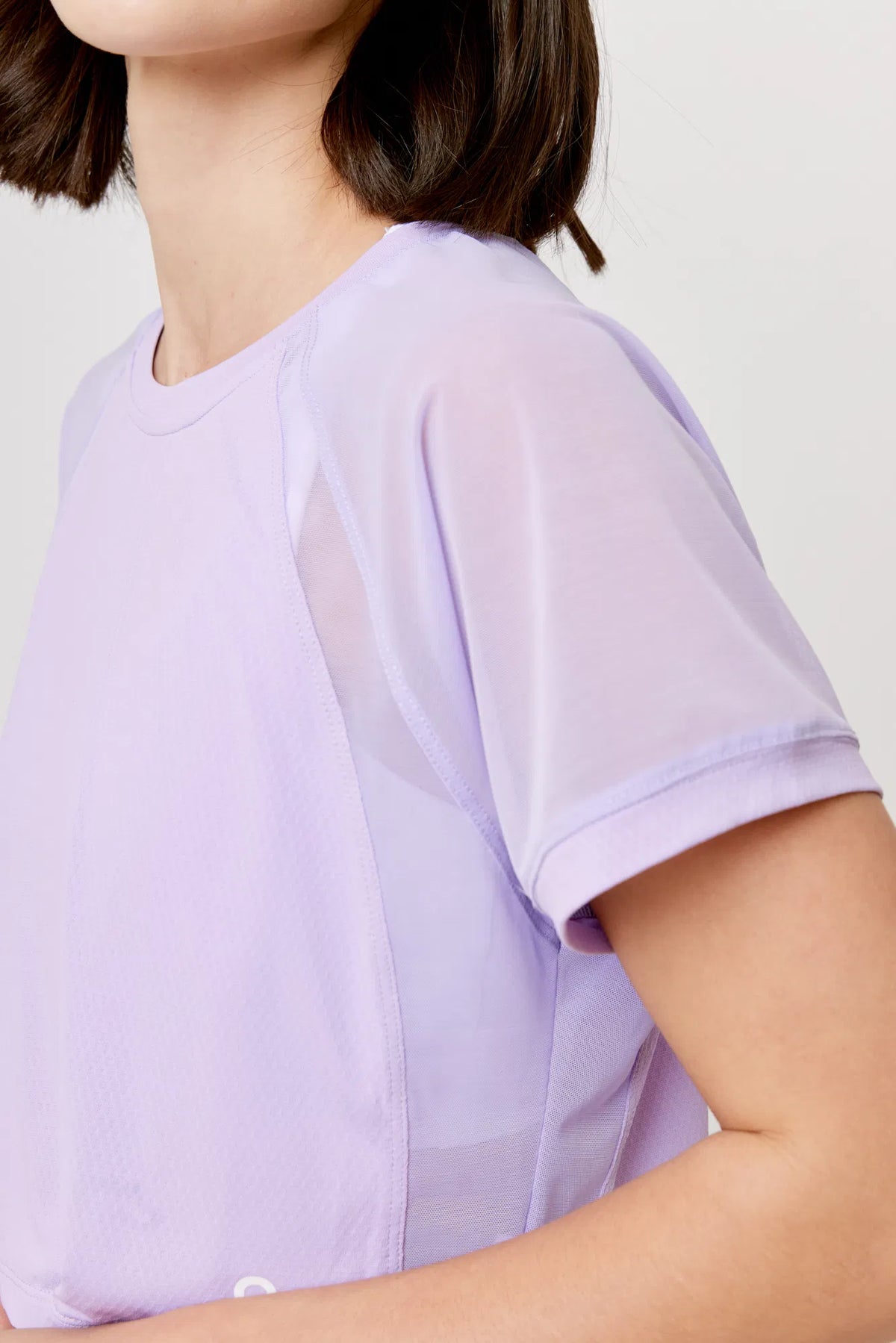 Blusa fitness mujer Gymco Soft Relaxed Breeze en color Aura