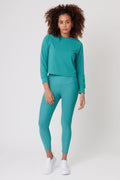 Sudadera para gym mujer Sudadera Ladyfly color Cha Verde de Gymco
