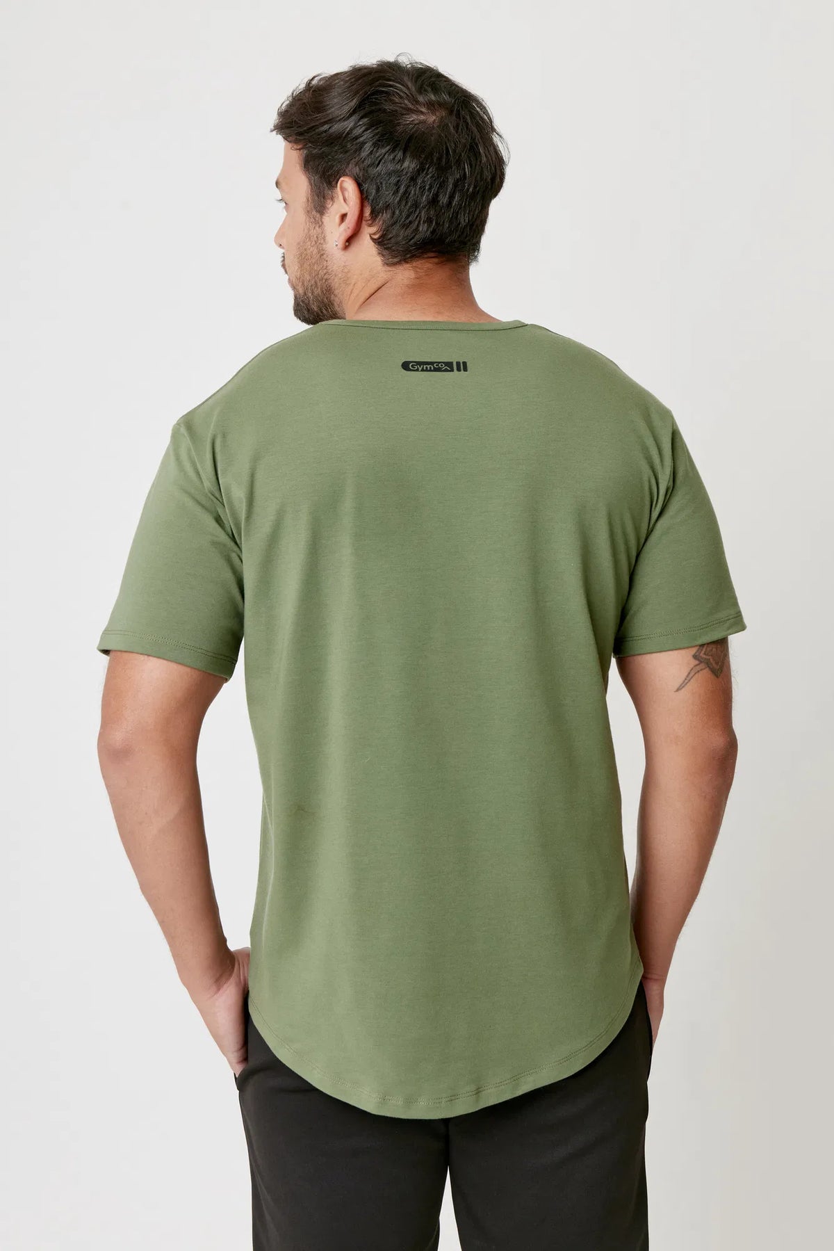 T-Shirt Luxe Fit Cipres, playera deportiva oversize hombre Gymco