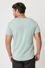 T-Shirt Pocket Fit Aloe, playera deportiva con bolsillo hombre Gymco