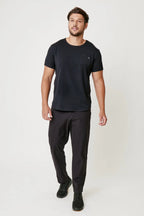 Playera deportiva con bolsillo hombre T-Shirt Pocket Fit color Negro de Gymco